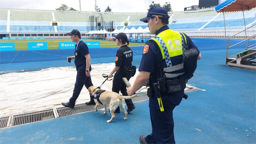 世壯運槌球賽桃園開打　桃警出動警犬隊滴水不漏維安