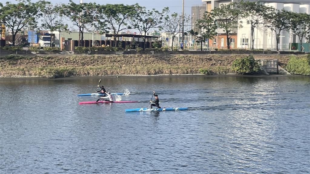 全中運在台南！黃偉哲建水上運動中心助輕艇競速