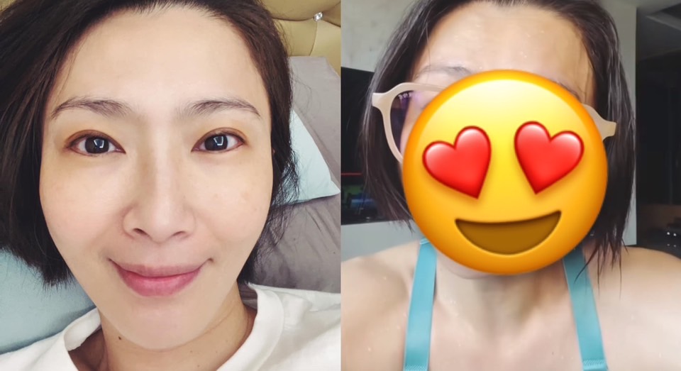 45歲侯怡君「全臉素顏」只穿運動Bra！身材曲線曝讓網驚呆：根本妹子