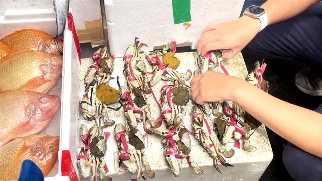 彰化2攤商售抱卵母蟹　最高恐吞15萬罰單