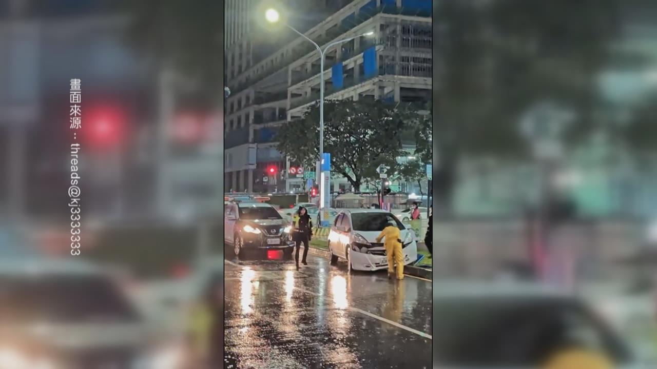 高雄輕軌又被卡！　酒駕男自撞軌道害輕軌降級運轉