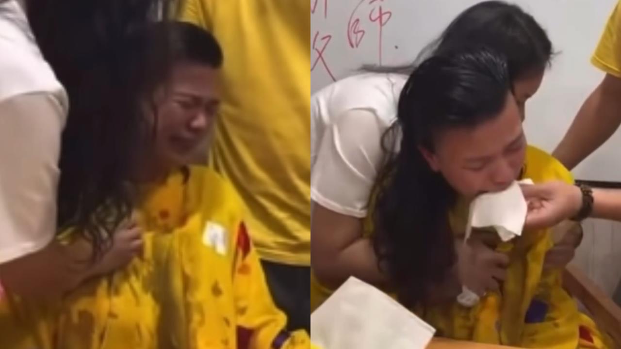 尬電禪師尬賽了！直播詭異奸笑還「暴哭流口水」網抓包1幕：信徒想笑場一直憋