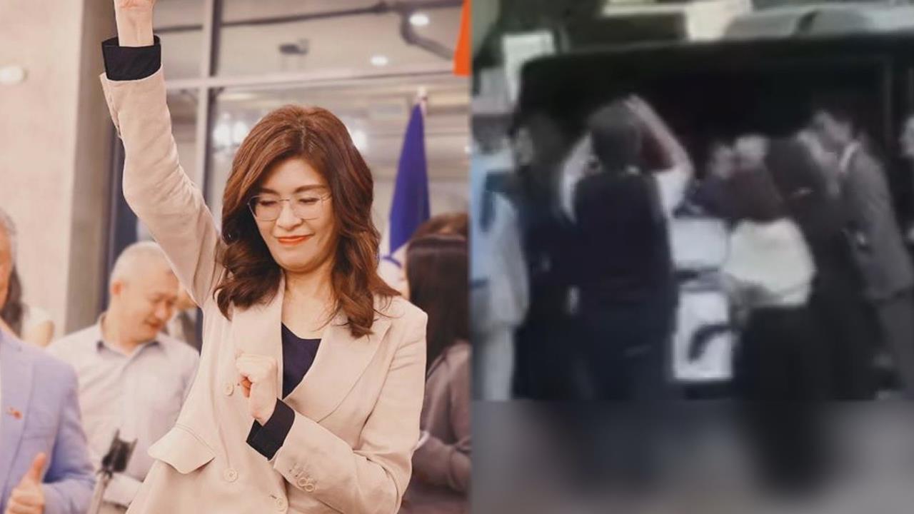 鄭麗文再遭海外中國人圍嗆 抗議投共高喊:賣國賊