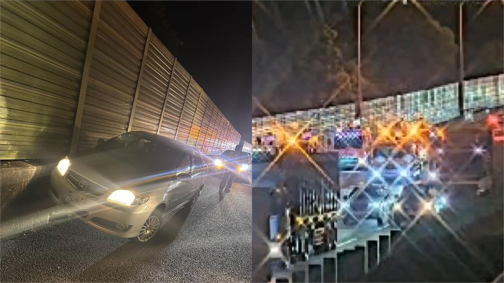 50歲男疑國道自撞下車「遭8車輾斃」!殯葬業「一塊塊收拾」畫面曝光
