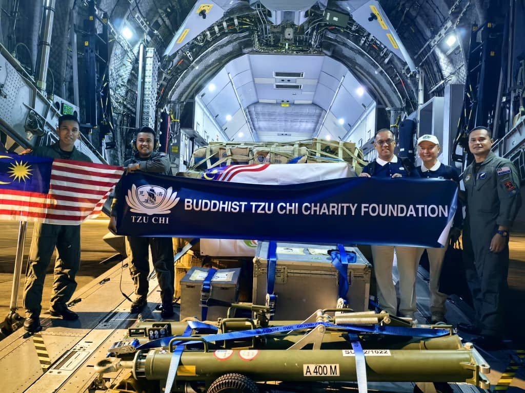 救援緬甸震災 慈濟跨國國際賑災物資空運送達