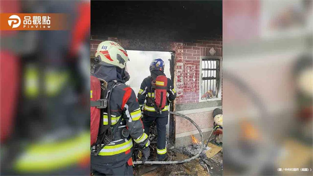 孝子為救92歲母親衝回火場！雲林民宅惡火吞噬母子雙亡