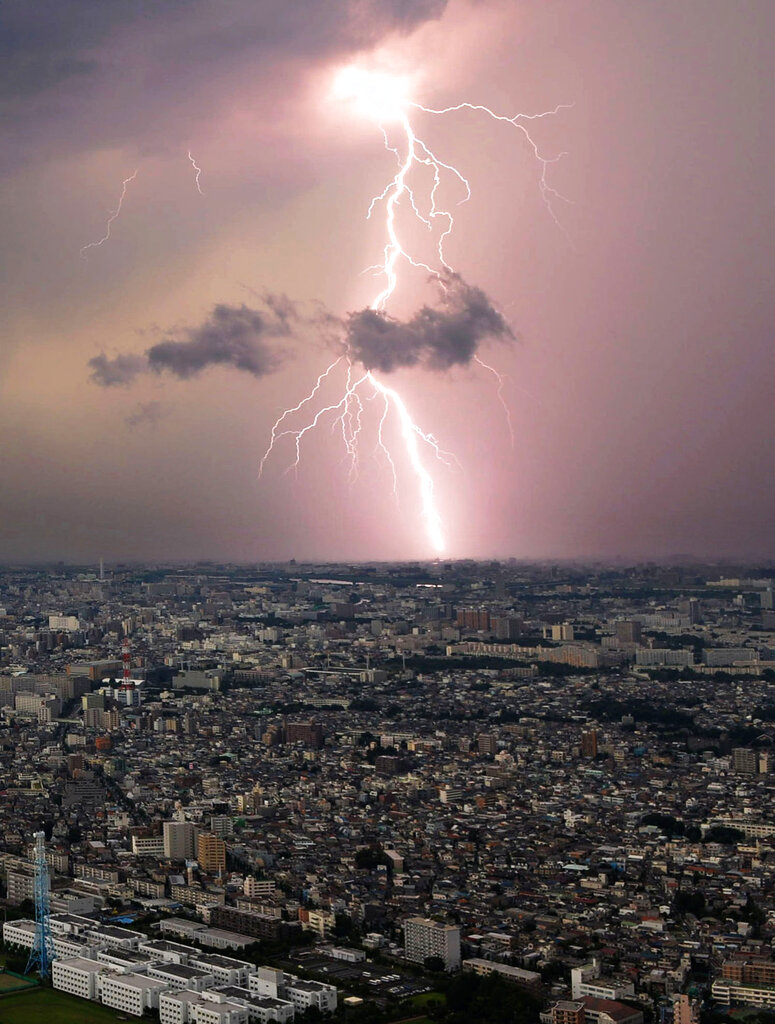 氣候異常！日本關東雷雨大增　7月東京「落雷次數」多5倍