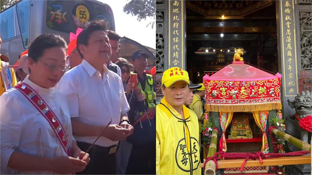 白沙屯媽祖登轎!拱天宮主委爆「10縣市首長要來」 會設「貴賓室分開」原因曝