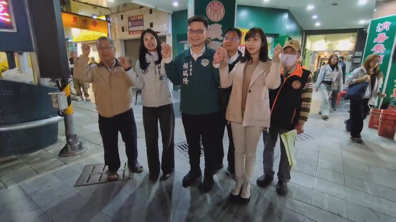 最後衝刺！賴瑞隆車掃深入街巷　許淑華、林亮君南下力挺