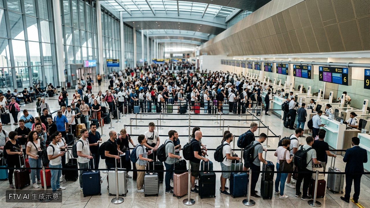 歐盟新邊境檢查塞爆機場！航空業警告暑假恐面臨旅遊大災難