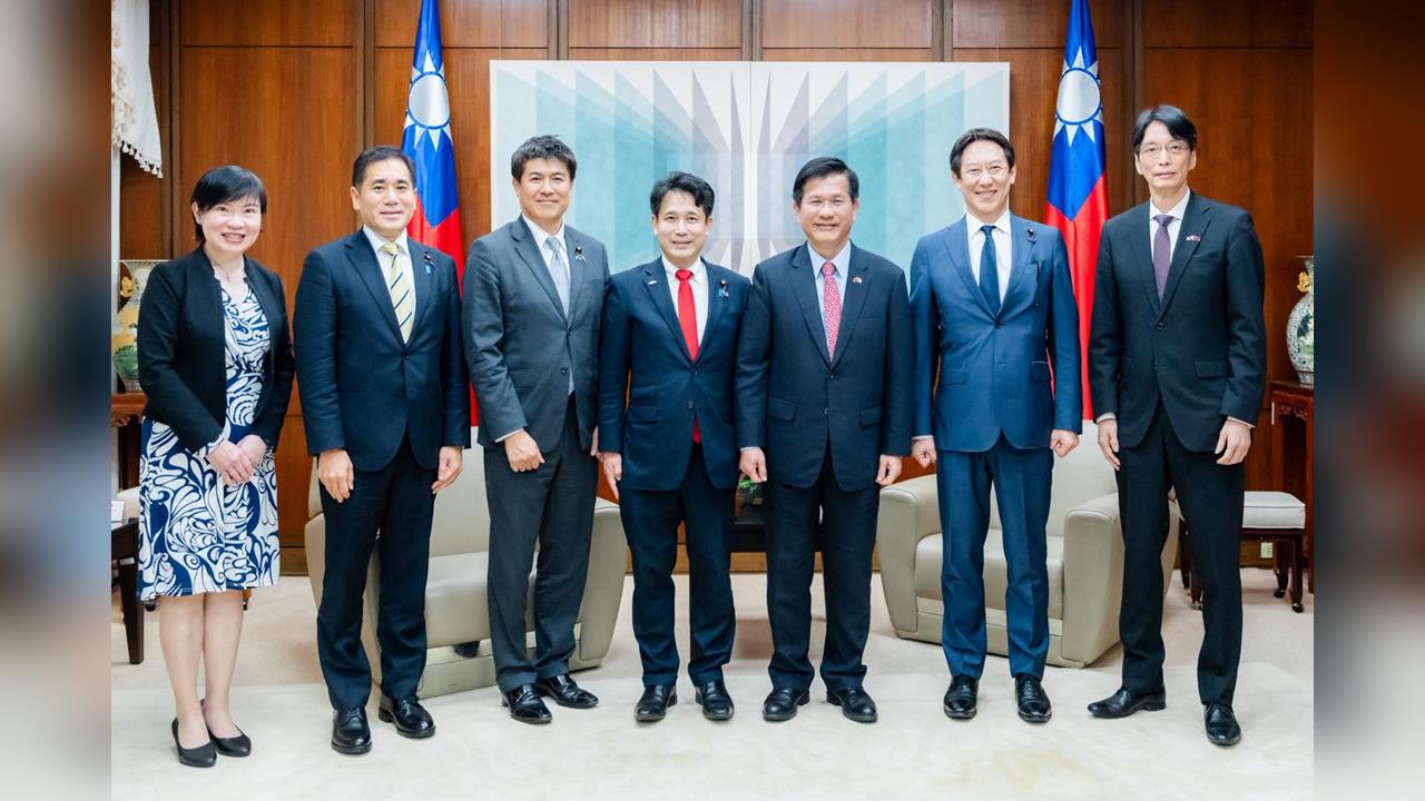 快新聞／台灣女婿瀧波宏文率團訪台　林佳龍致謝「友台修法」深化雙邊情誼