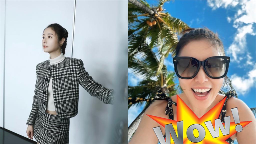 林心如「真脫了」連曬2套泳裝徹底解放！「48歲真面目」吸上萬人朝聖