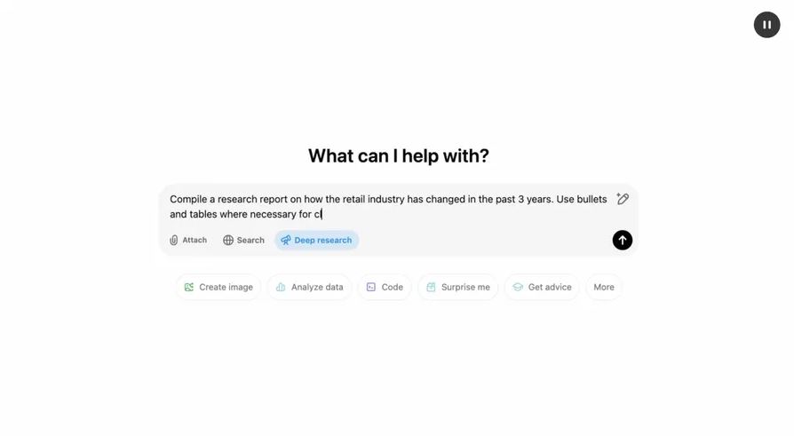 OpenAI推出最新AI代理Deep Research！這是什麼？厲害在哪？