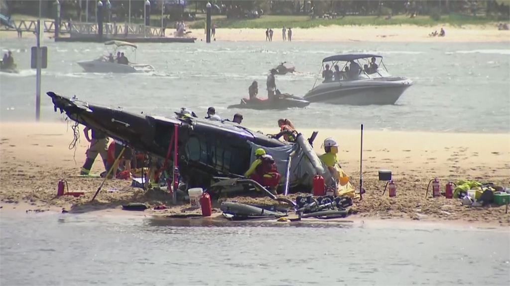 澳洲黃金海岸直升機空中相撞　機上13人4死3命危