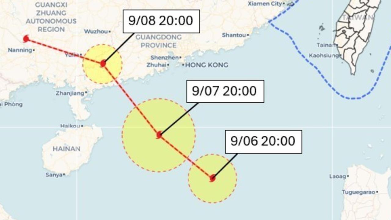 16號颱風「塔巴」北上水氣多！專家：今起雨彈狂炸3天「這4縣市」下不停...