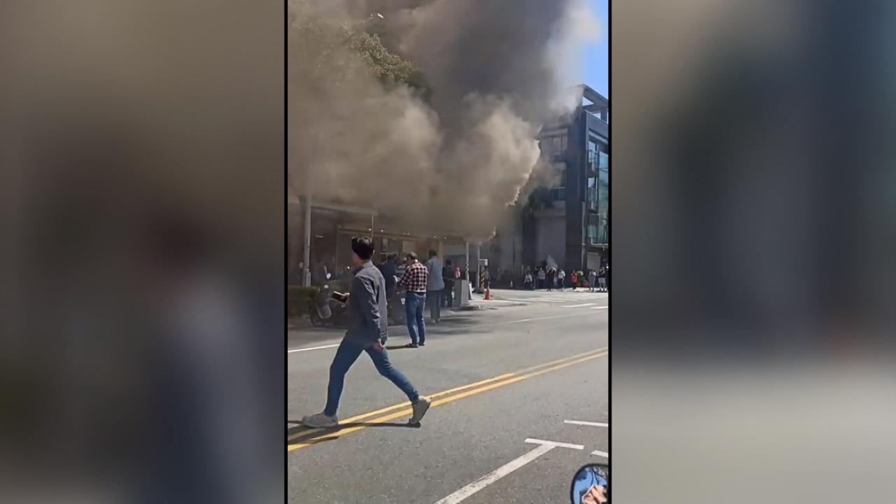 桃園知名餐廳起火！廚房「突然燃燒」大批客人嚇壞