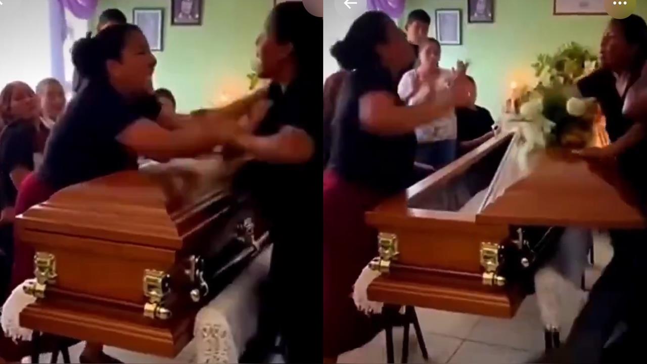 悲傷喪禮意外成「抓姦現場」！正宮、小三棺木旁「互撕髪」畫面曝