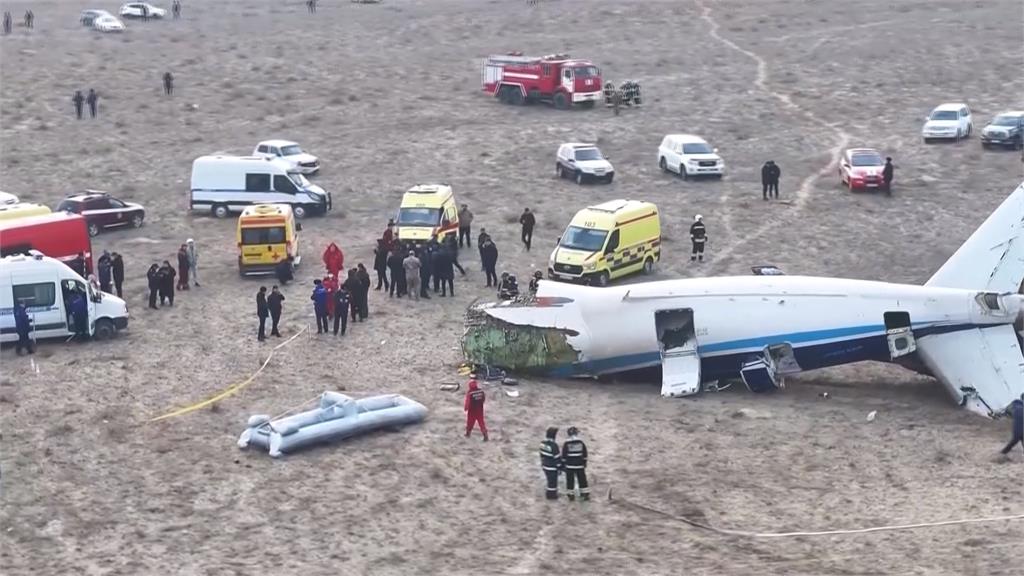 亞塞拜然航空飛機空難38死　俄媒：疑俄誤認烏無人機擊落