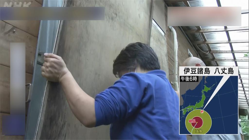 中颱蒲公英直撲日本　八丈島風雨增強