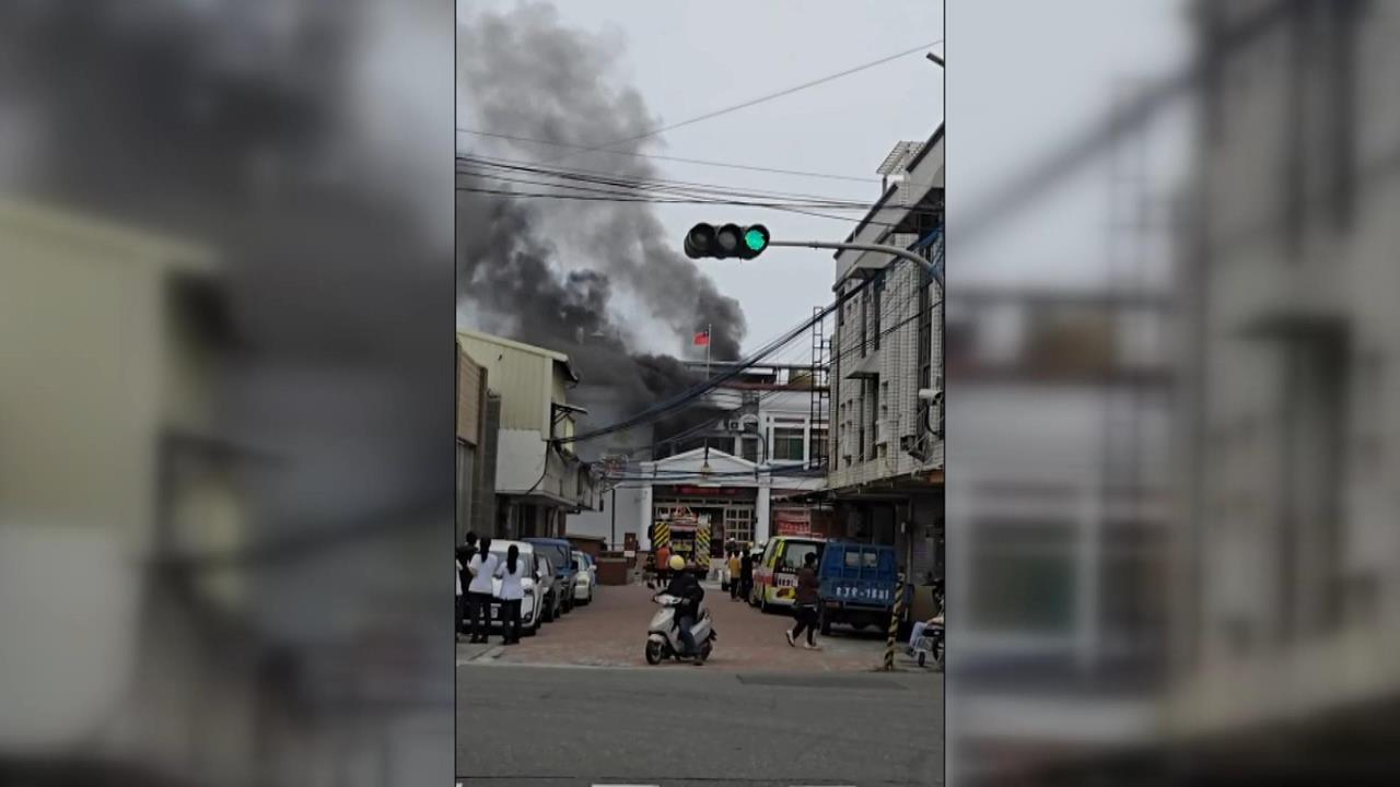 高雄茄萣砂崙派出所火警 疑2樓寢室"電線走火"釀禍