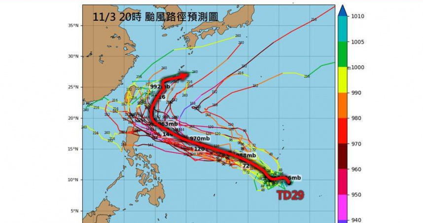 「鳳凰」颱風最快今晚生成！　專家：恐達強颱偏近台灣
