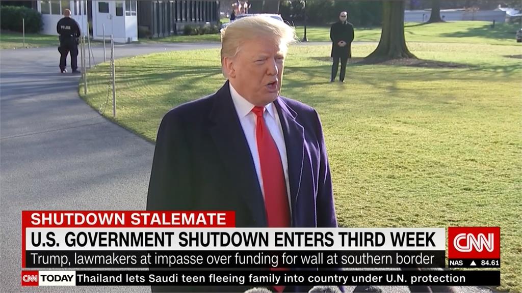 美國政府關門第17天 川普擬繞過國會蓋圍牆