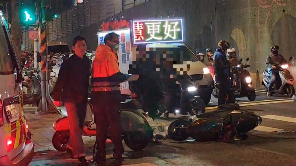 獨家！宣傳車擦撞機車騎士　記者致電查證<em>游淑慧</em>才知道