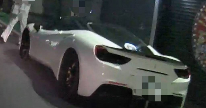 「台大男神」夜店後酒駕法拉利 警「三度勸導」仍逆向上路遭逮