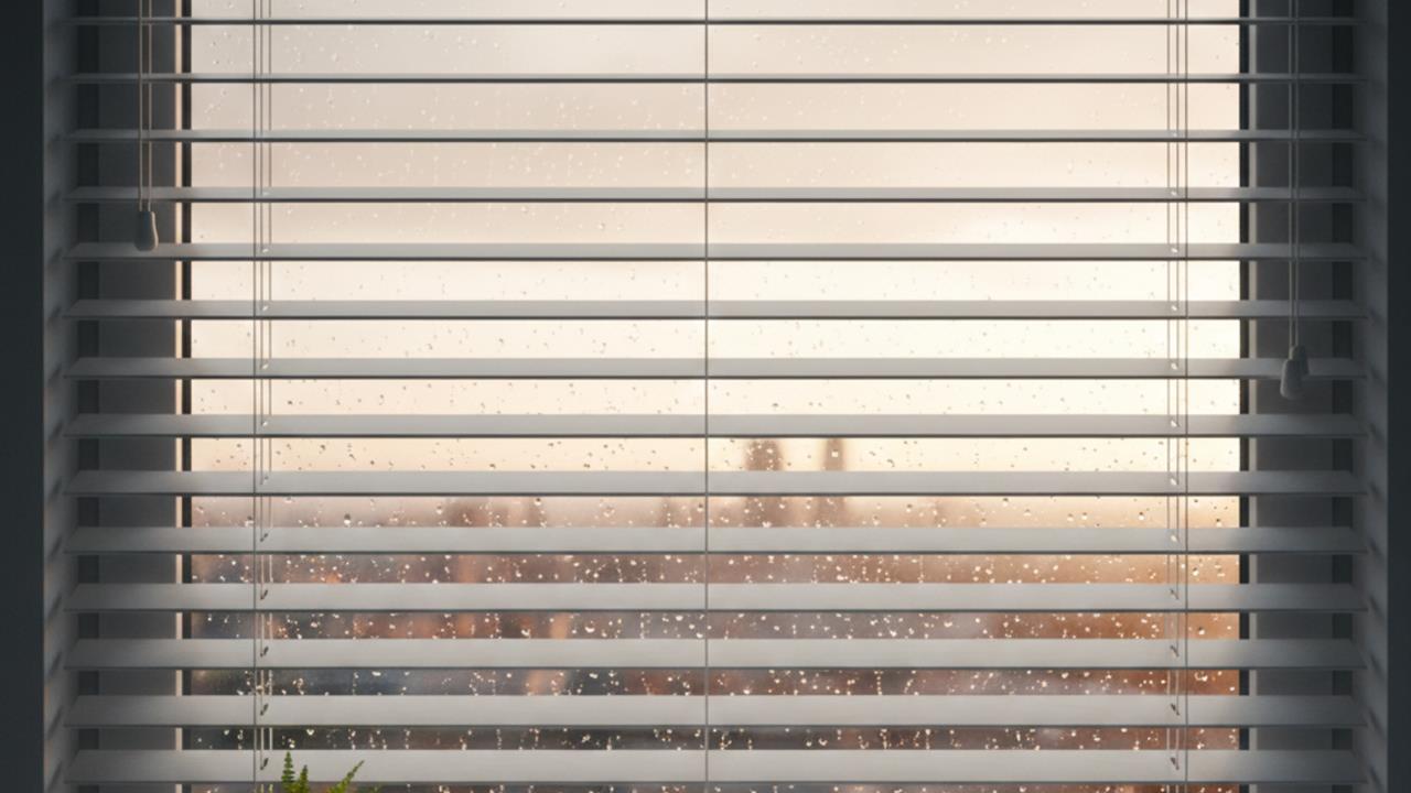 小心廁所隱私被看光！網曝百葉窗「半透明」危機：晚上燈一開就是皮影戲