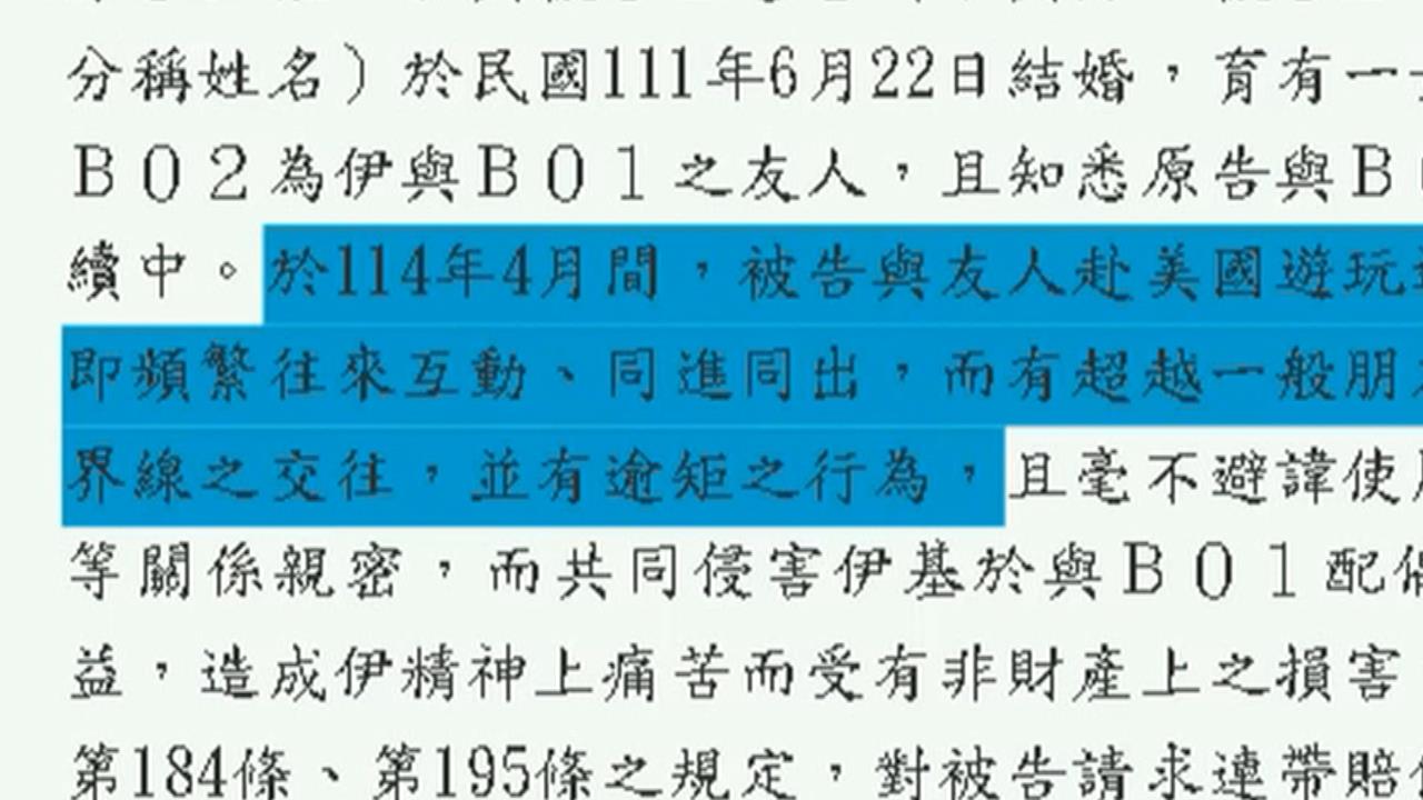 粿王外遇判賠范姜彥豐百萬　判決書1849字全文上線！