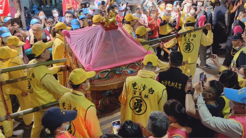 白沙屯媽祖遶境　報名需先打完3劑疫苗