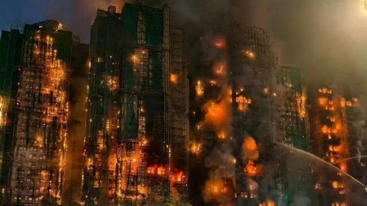 香港大火／宏福苑5級火警釀44死！妻受困23樓丈夫電話「教1招」成功逃生