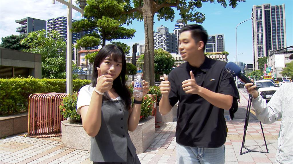 帶回來了！陳聖文帶水去蘭嶼核廢場　親送到國民黨中央黨部被攔下