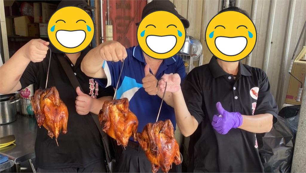 國手爸烤雞店推「右耳包紗布」挺川普　高喊：不要中國文攻武嚇