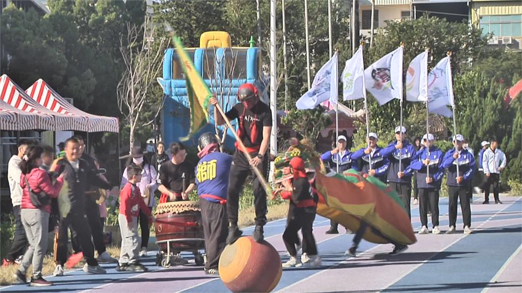 大隘三鄉聯合運動會睽違近40年登場　寶山鄉吉祥物成亮點