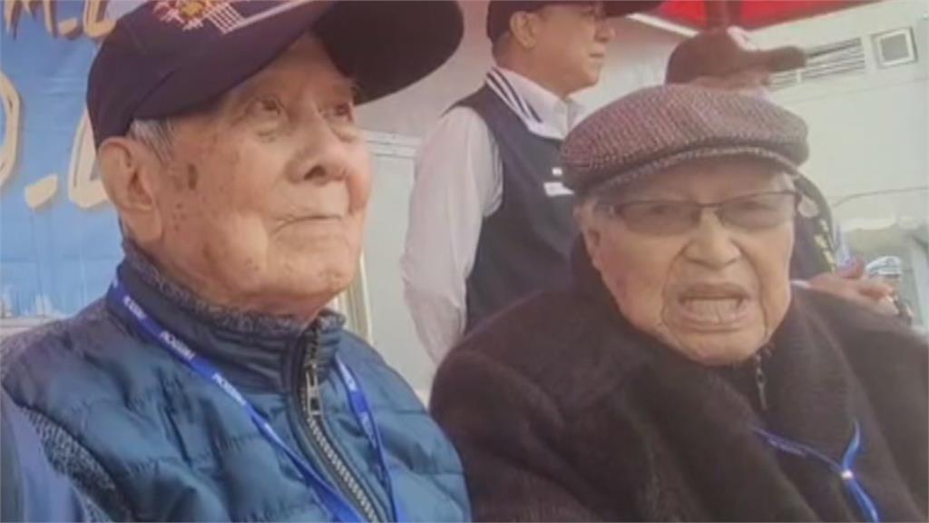 澎湖兩位「百歲老兵」相見歡　見證海軍數十年變遷