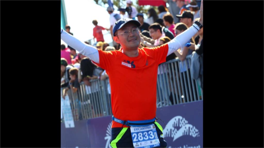 馬拉松議員李坤城 跑馬足跡從台灣到日本、澳洲