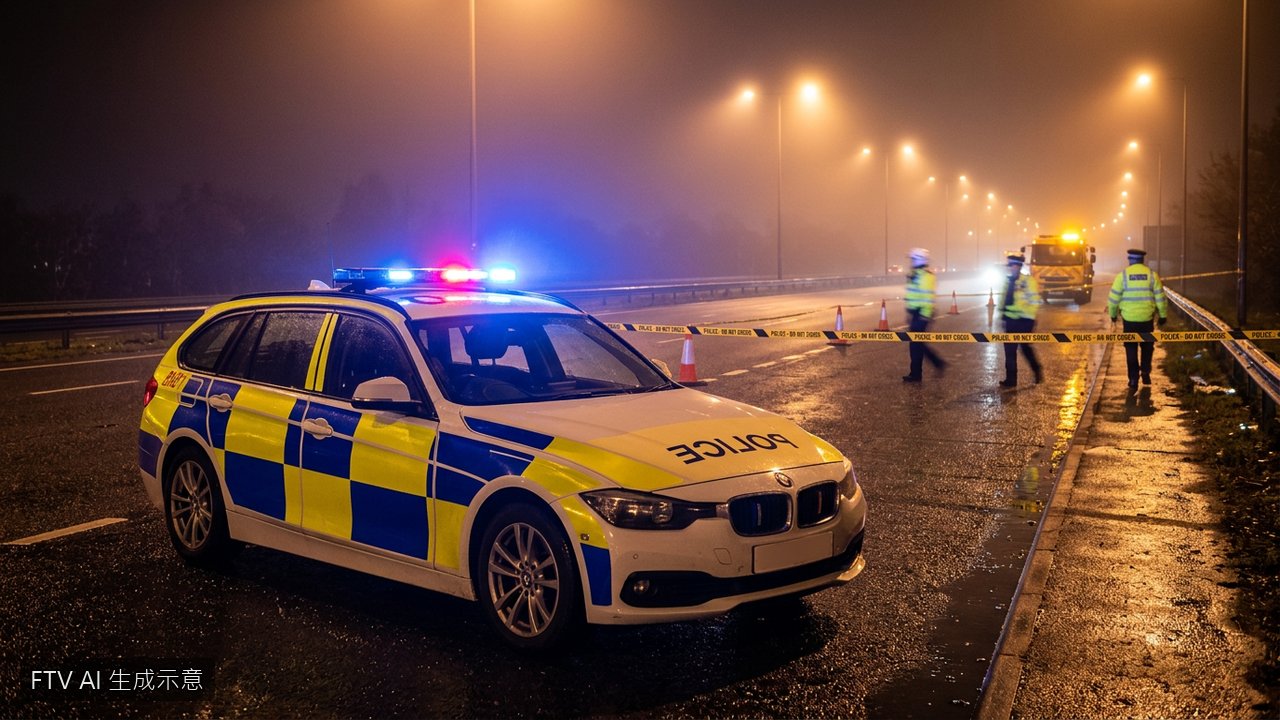 英國驚傳嚴重車禍！車輛逆向撞警車奪7命含2警