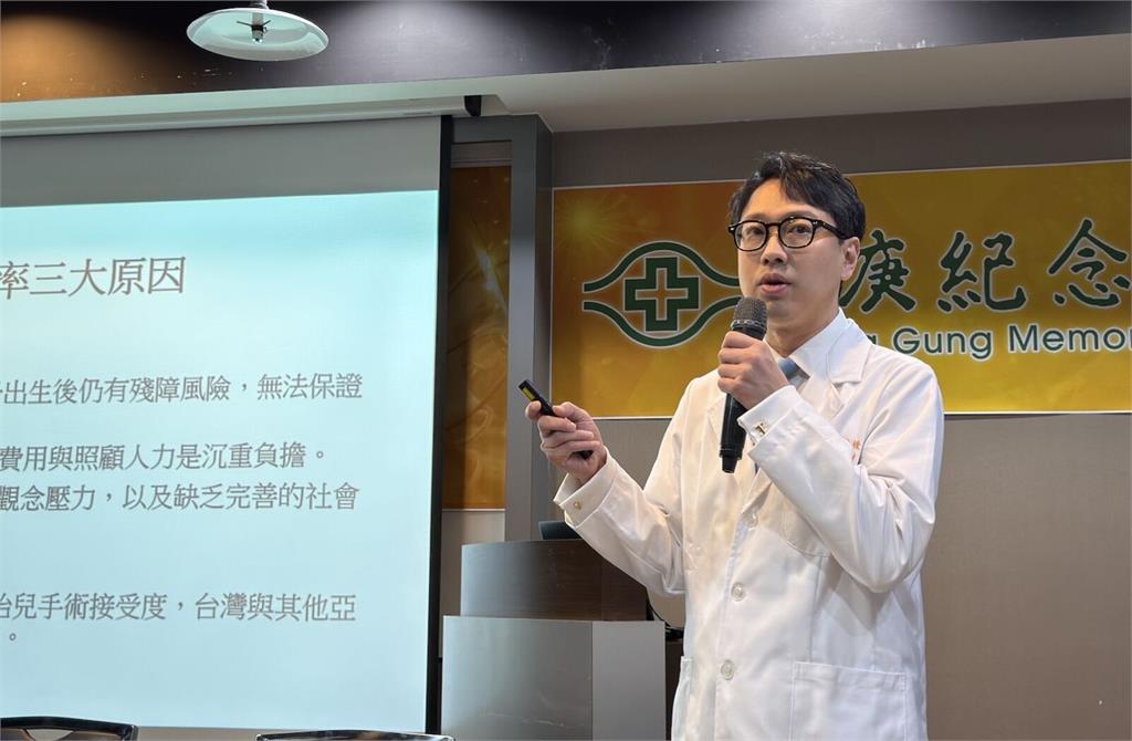 嬰兒罕見脊椎裂   台灣首例！長庚「隔著媽媽肚皮修補」避免癱瘓