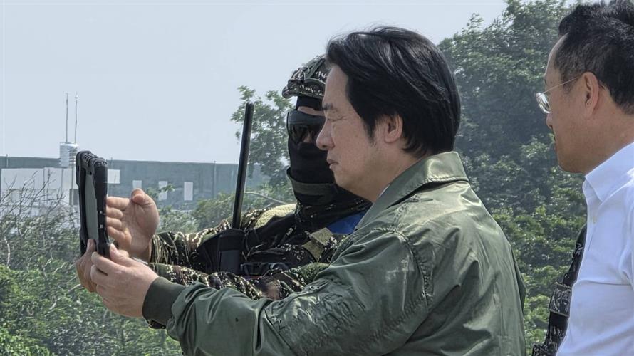 漢光軍演「濱海打擊、近岸防禦作戰」　賴清德親自驗證濱指部作戰成效