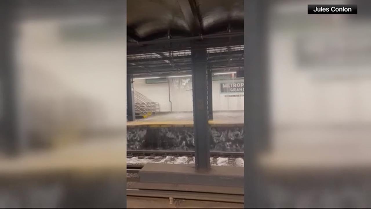 美國紐約破紀錄暴雨 布魯克林一片汪洋至少2死