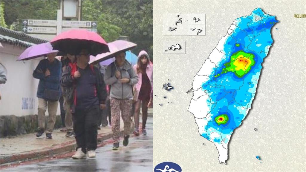 冷鋒過境「全台降雨+降溫」！鄭明典「曬1圖」分析：不是典型梅雨鋒面