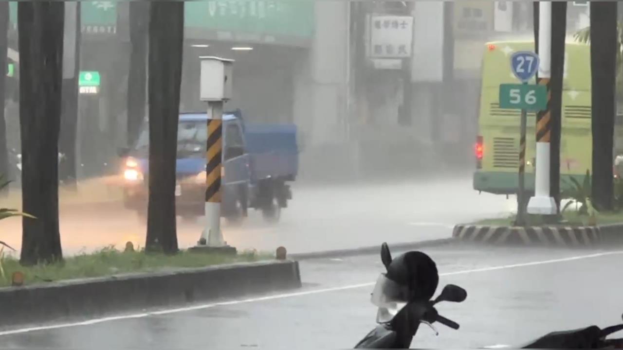 快新聞／9縣市豪大雨特報！6地慎防大雷雨　淹水警戒區域曝