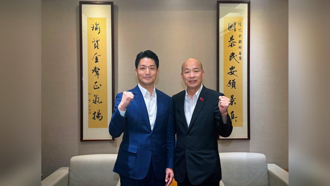 快新聞／韓國瑜加入了！蔣萬安拜會親促725上凱道「食安法列優先法案」