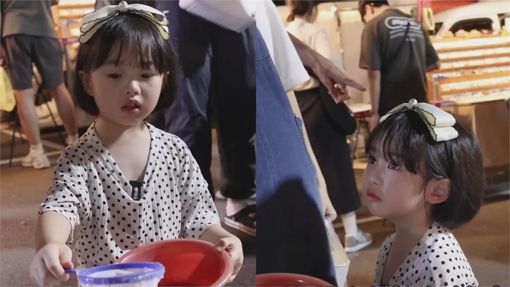 南韓女童體驗撈魚遊戲「紙網連破2次」 傷心模樣網不捨喊:以後再接再厲