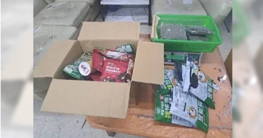 毒海苔包裹一到手就嗨翻!越南移工「抱箱跳進工廠」露餡 1公斤大麻市價200萬遭逮