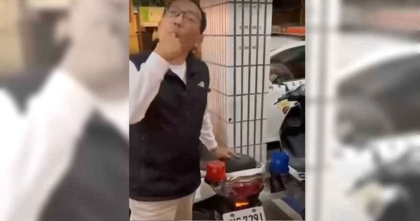 基隆所長舔指試車涉霸凌　市警局今急轉拔官調職