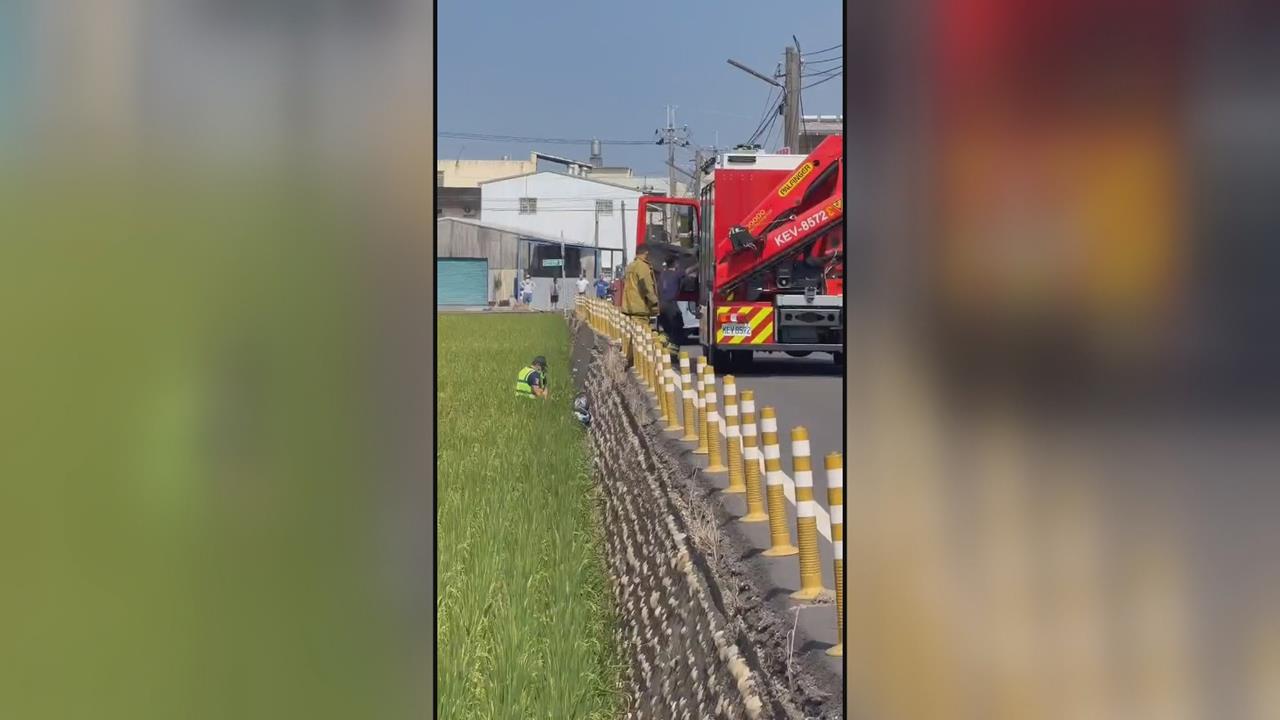 南投7旬婦旬騎車墜田送醫　一度恢復心跳仍不幸離世