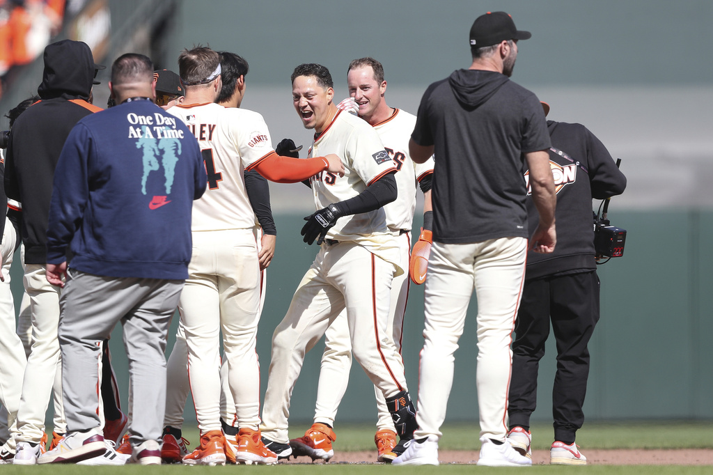 MLB(影)／擠下道奇、教士！巨人近況火熱豪取7連勝成勝率最高隊伍