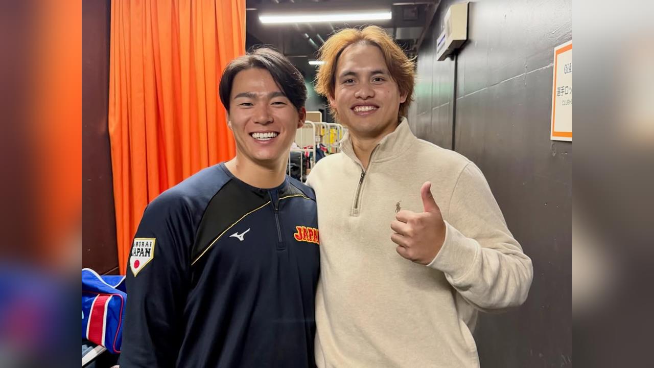 經典賽／首扛「拆彈」重任！張奕合照山本由伸　長文引用大谷名言曝「關鍵時刻心境」